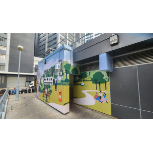 牆身貼裝裱工程